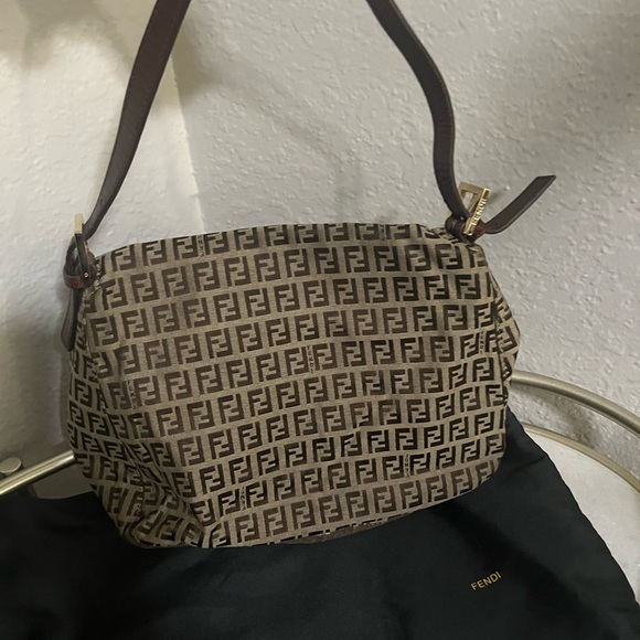 Zucca Zucchino FF
Monogram Pochette Shoulder Baguette Bag - Picture 2 of 8